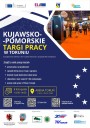 plakat Kujawko-Pomorskie Targi Pracy w Toruniu